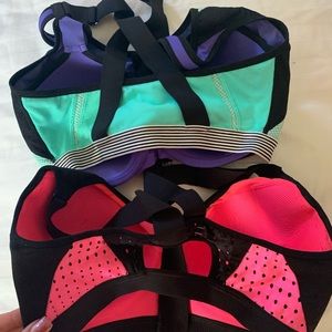 TWO Victoria Secret Sports Bras 34D